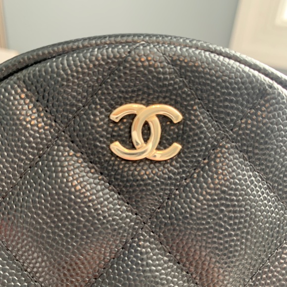 Chanel Caviar Quilted Black Clutch - Picture 7 of 10